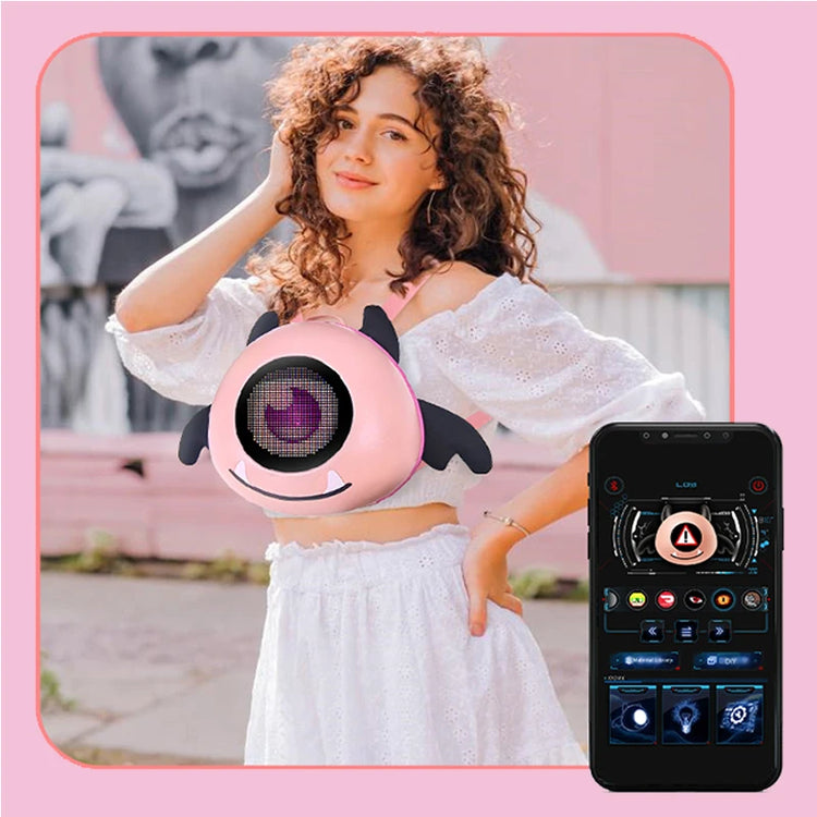 School Backpack Led Screen Cell Phone Programming