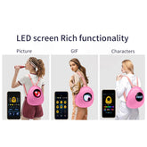 Led Backpack Gift For Kids Dynamic Display