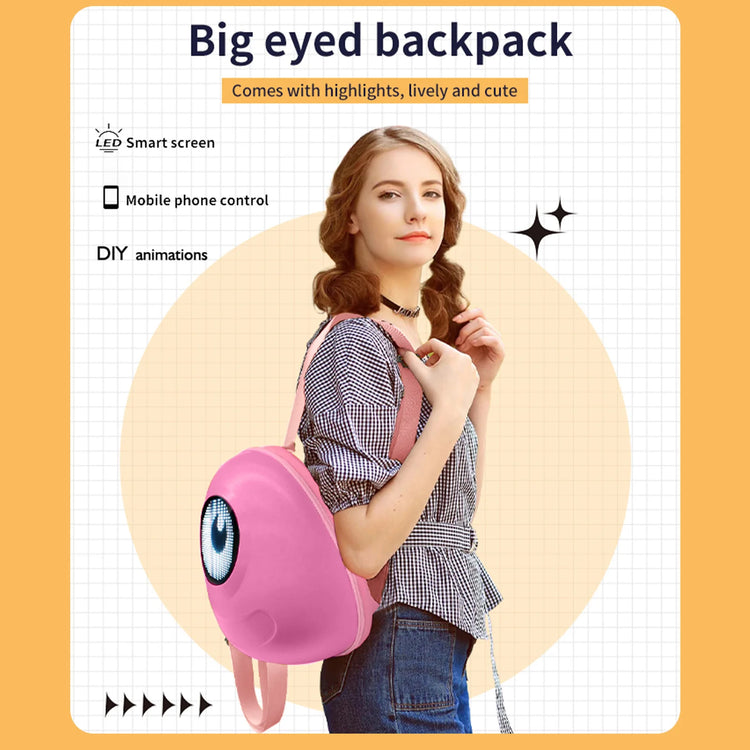 Led Backpack Gift For Kids Dynamic Display