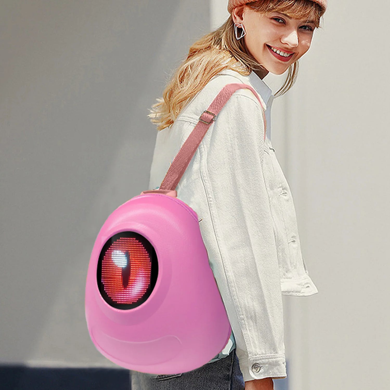 Led Backpack Gift For Kids Dynamic Display