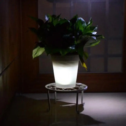 Light Weather-resistant Luminous Easy Installation Outdoor Wireless LED Solar Plant Pot